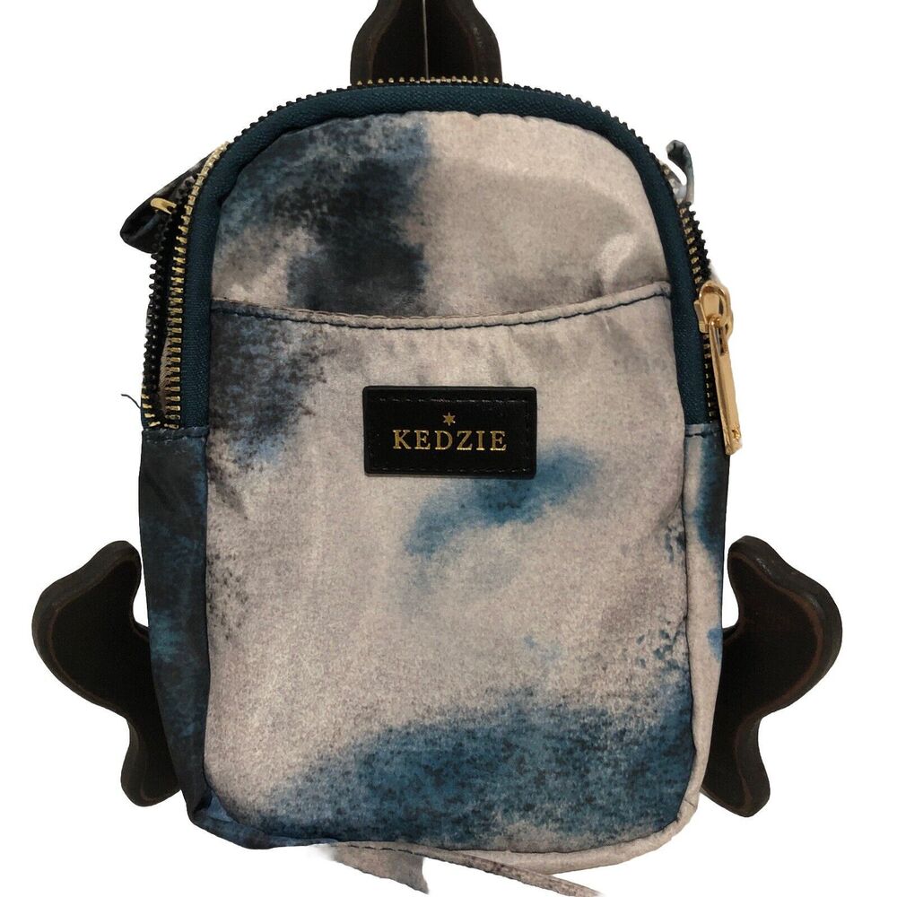 Kedzie Roundtrip Convertible Sling Blue Tie Dye Aura Collection Crossbody Nice